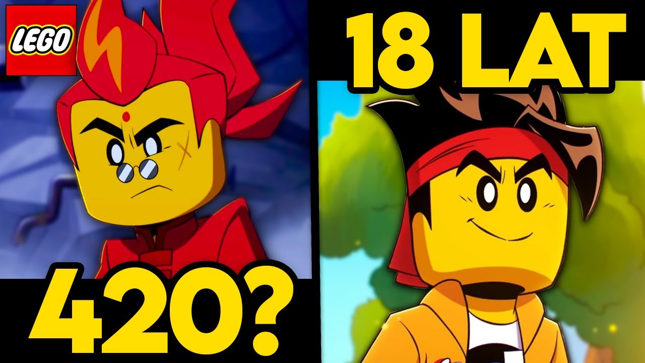 ILE LAT MAJĄ POSTACIE z LEGO MONKIE KID