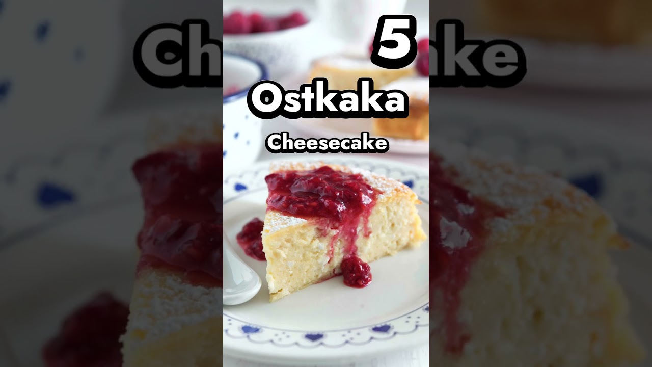 Top 5 Food you must try in Sweden #shorts