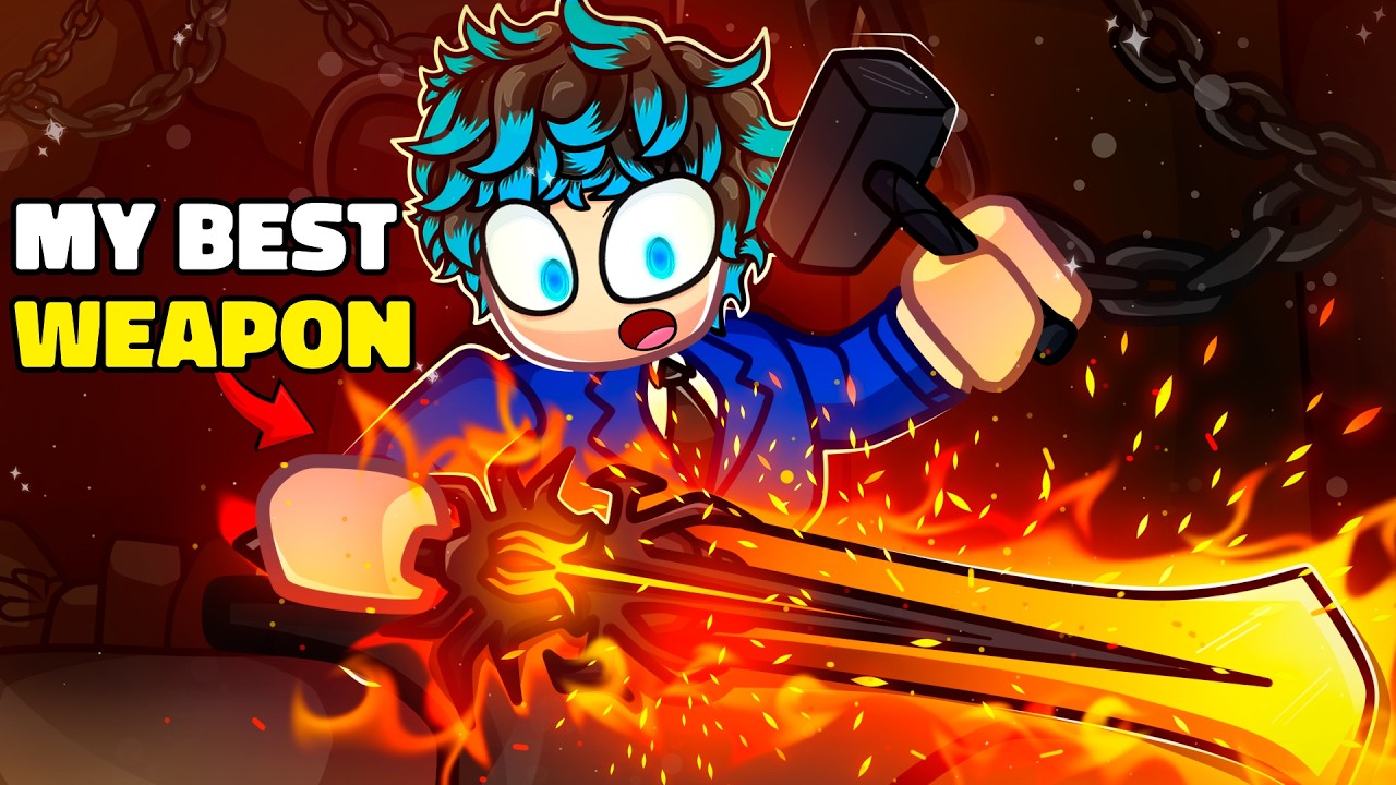 Crafting my First GARGANTUAN TERROR COLOSSAL SWORD on The Forge