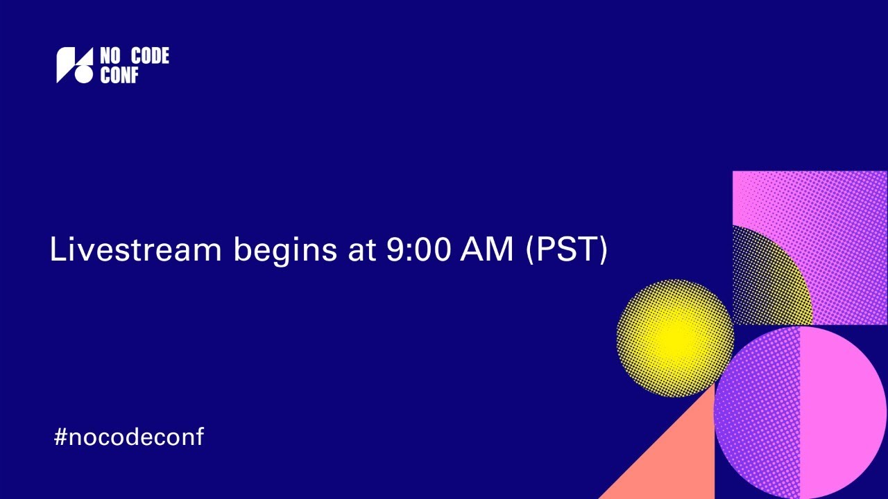 No Code Conf 2019 | Brought to you by Webflow