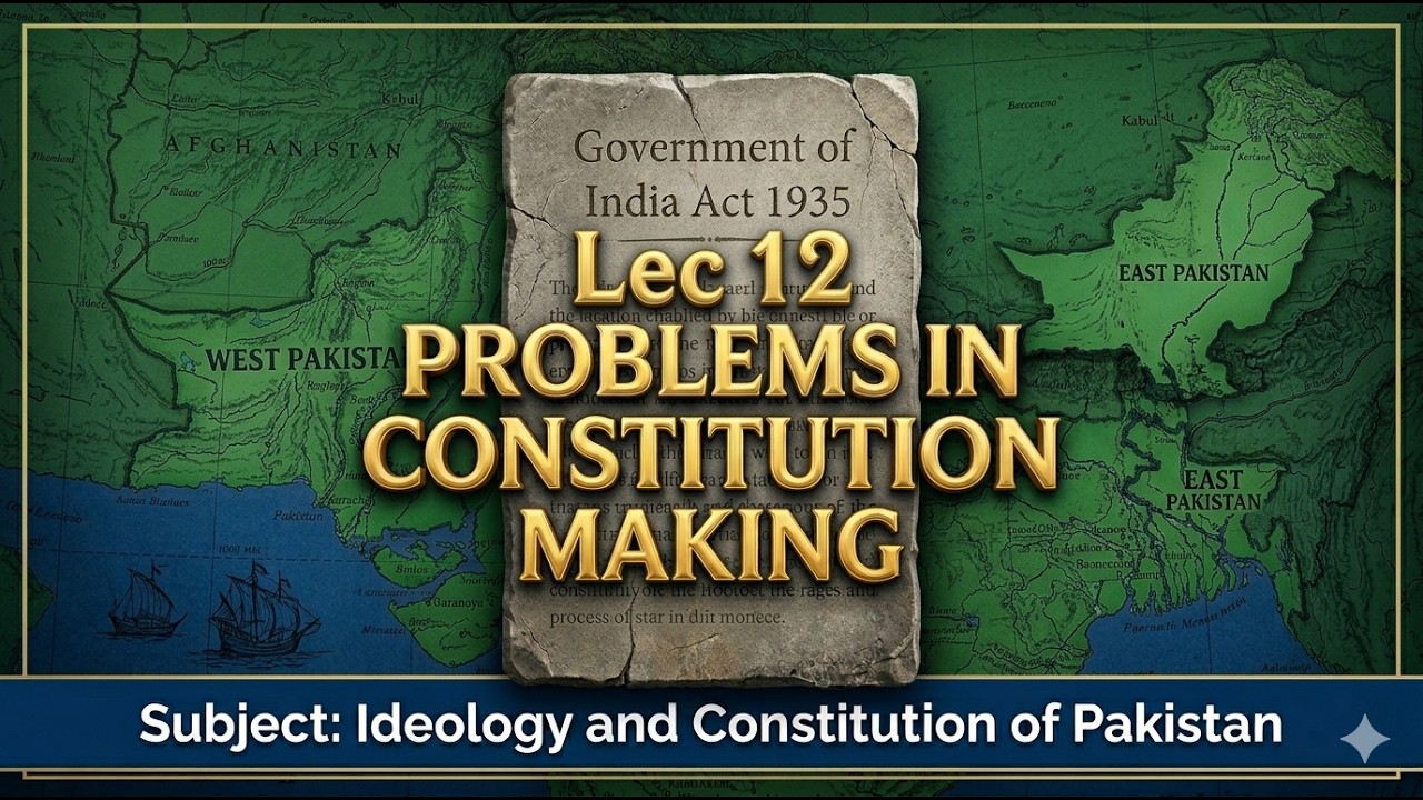 Why Pakistan's First Constitution Took 9 Years? | Ideology aur Politics ka Takraar