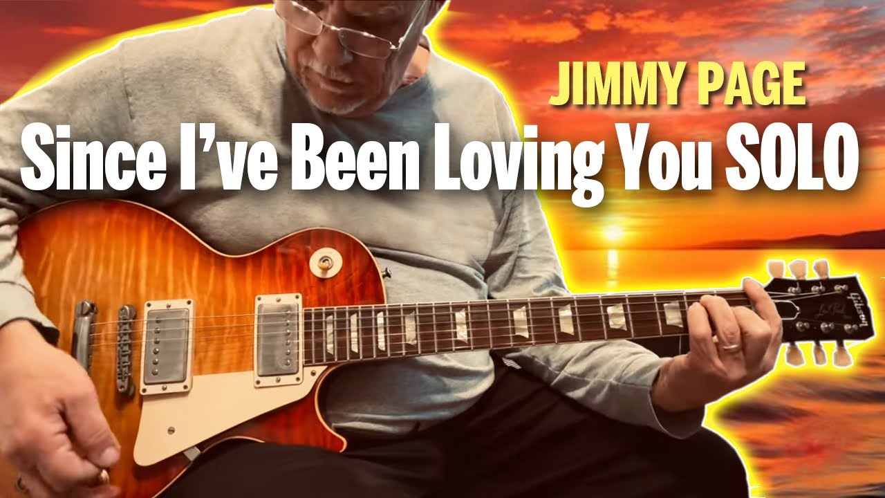 Jimmy Page Since I’ve been loving you Studio Solo... 1953/1957 Les Paul Goldtop Conversion PAFs ￼