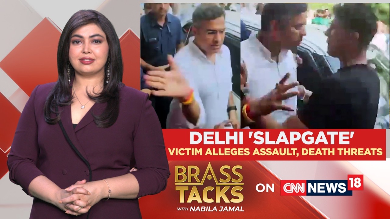 Delhi Minister Parvesh Verma Faces Backlash After Slapping Incident Caught on Camera | News18