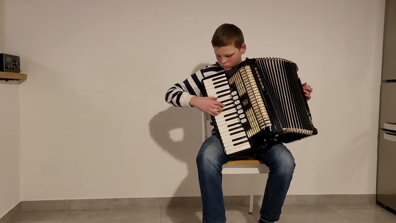POLONEZ OGIŃSKIEGO  -  POŻEGNANIE OJCZYZNY - NA AKORDEON