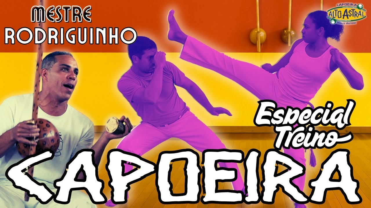 🔥 TREINO AVANÇADO com MESTRE RODRIGUINHO | Golpes, Fintas e Fundamentos da Capoeira Moderna I Aula