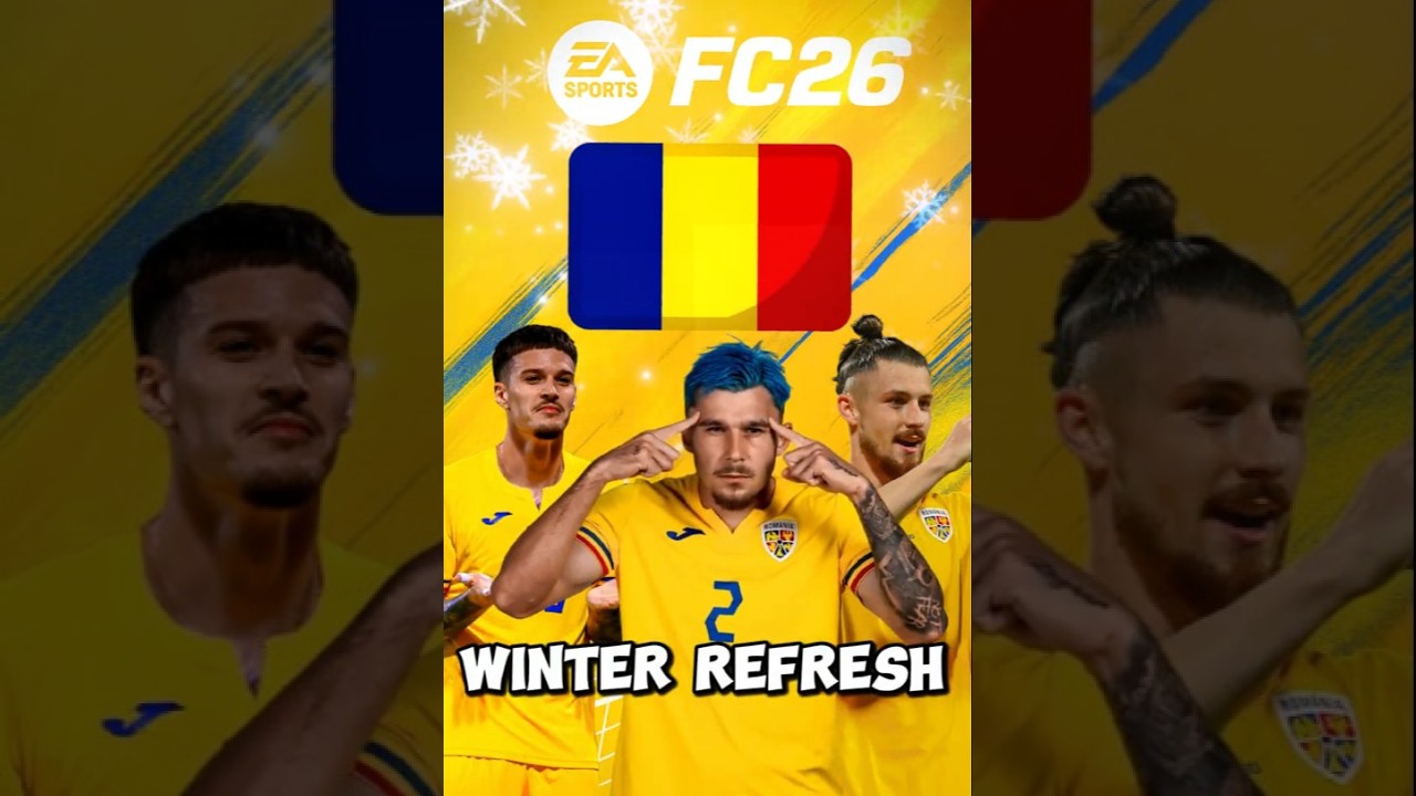 Romania in EAFC 26 | Winter Refresh Ratings 🏂