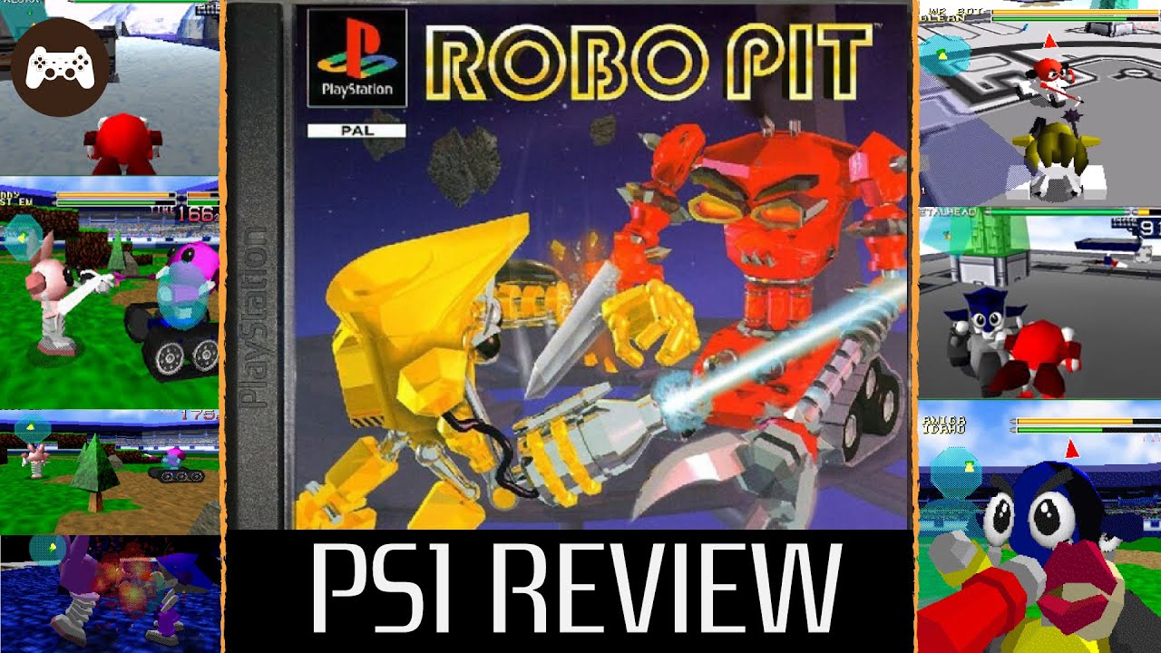 Robo Pit PS1 Review - Robo Pit PS1 Gameplay - Robo Pit PSX - Robo Pit Game - Robo Pit