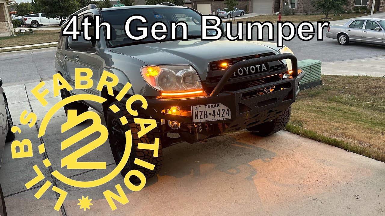 Lil B’s 4th Gen 4Runner Bumper Install