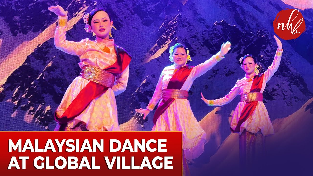 Malaysian Cultural Dance at Global Village Dubai | Season 29 (2024-25) | Tarian Tradisional Malaysia