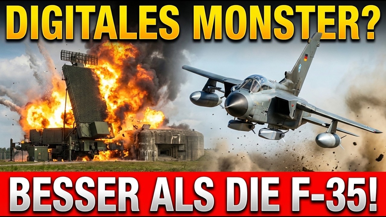 NATO SCHOCKIERT: Warum dieser deutsche TORNADO jetzt gefährlicher als die F-35 ist!