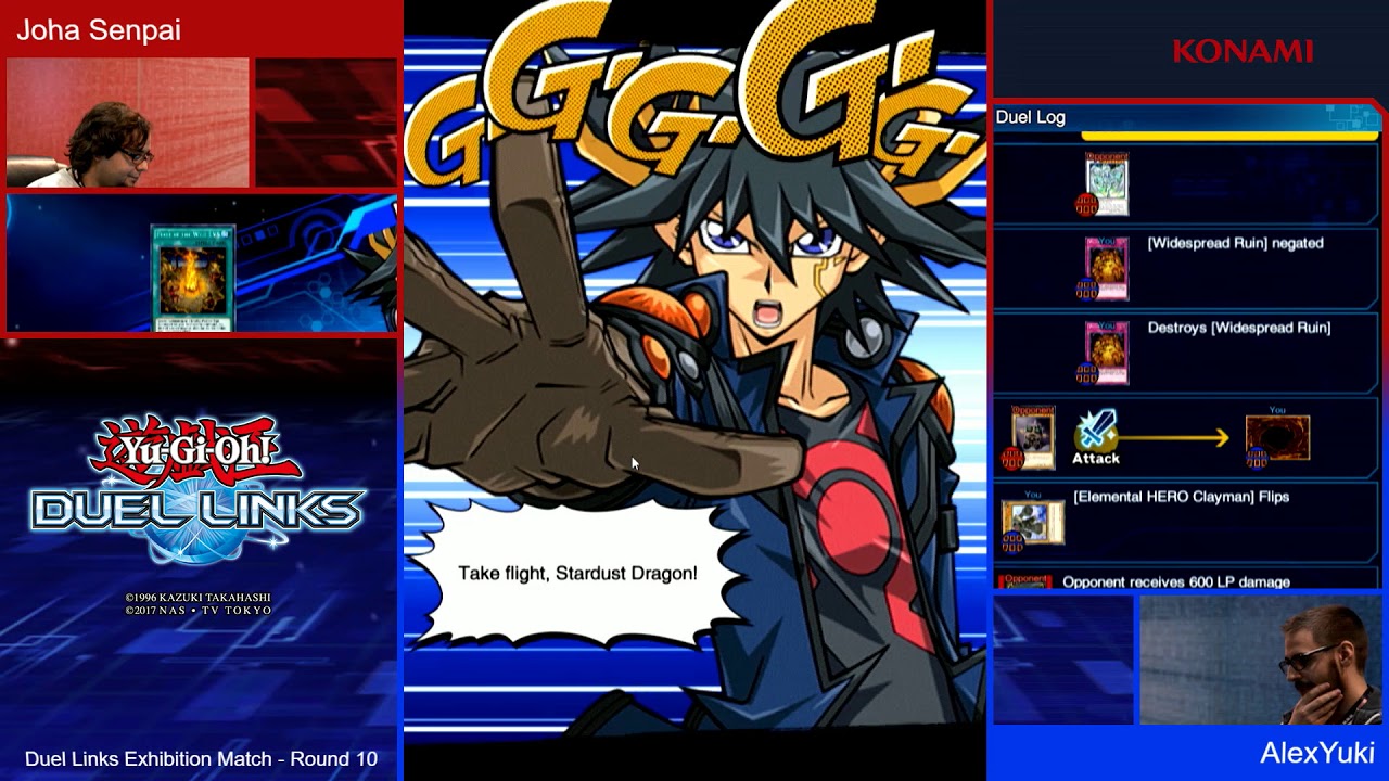 Yu-Gi-Oh! Duel Links Exhibition: Joha Senpai vs Alexuki