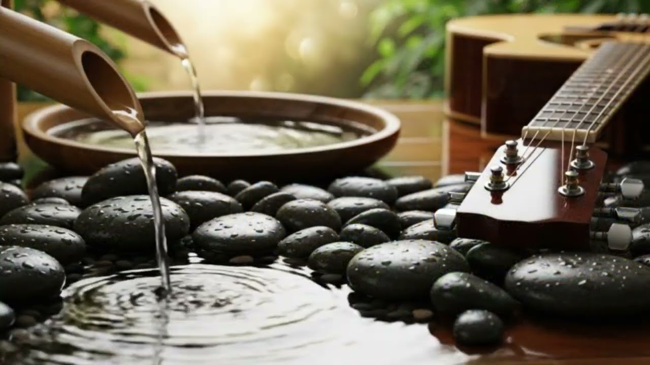 Relaxing Sleep Melodies 🌿 Japanese Garden Sounds for Deep Rest & Mindfulness#wellsleepmusic
