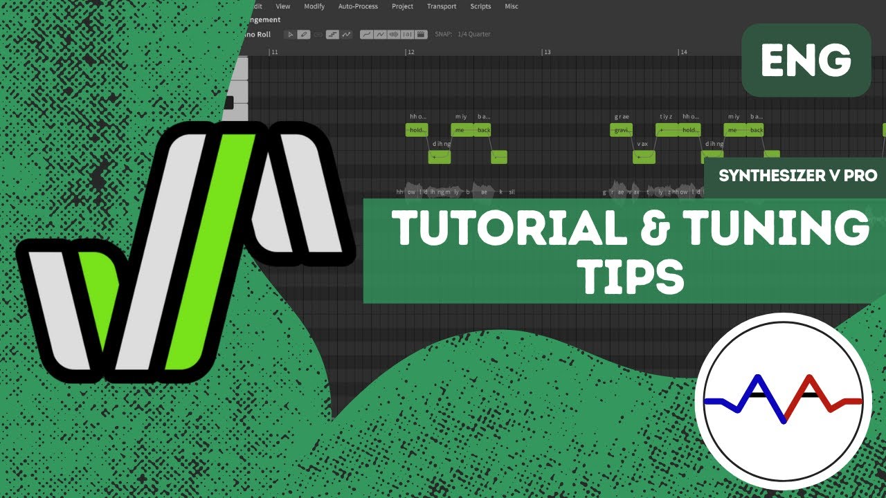 Synthesizer V Studio Pro Basic Tutorial + Some Tuning Tips【1K Sub Special】