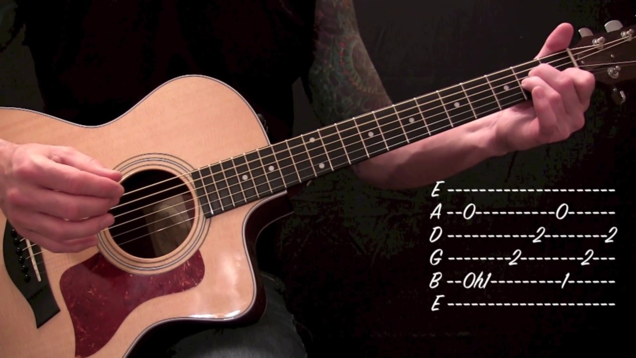 Alice in Chains - Down in a Hole (Acoustic Guitar Lesson)