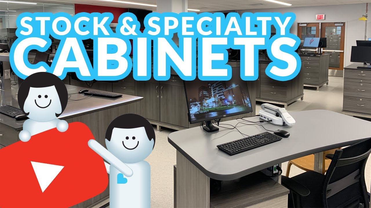 Stock and Specialty Cabinets from Health Care Logistics!