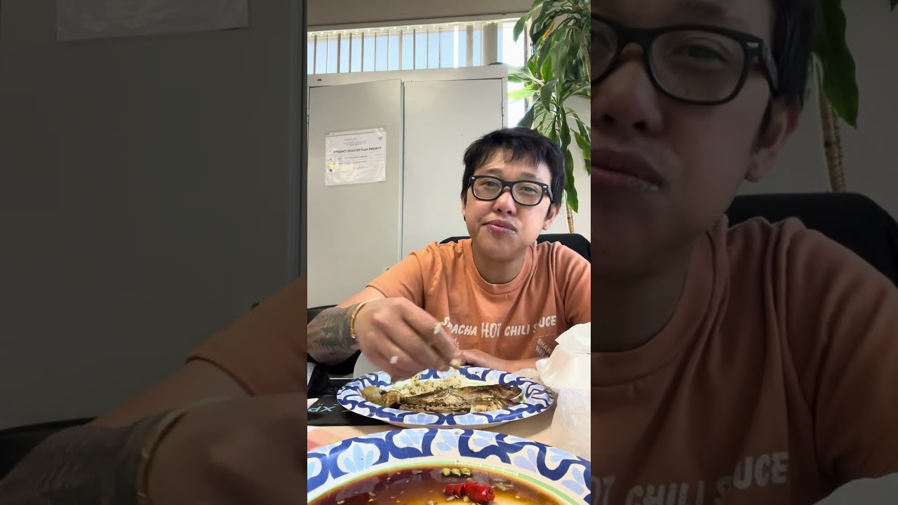 Laing at isda #mukbang  #kain  #food