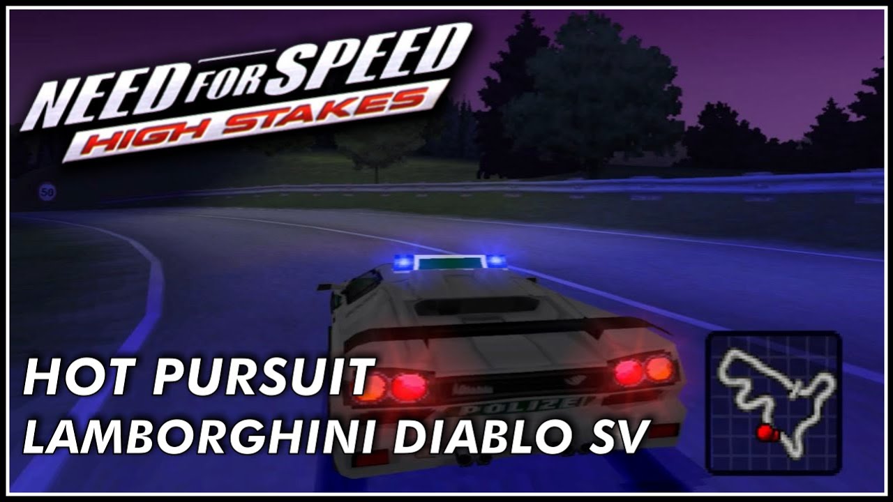 Need for Speed IV: High Stakes | Hot Pursuit - Lamborguini Diablo SV