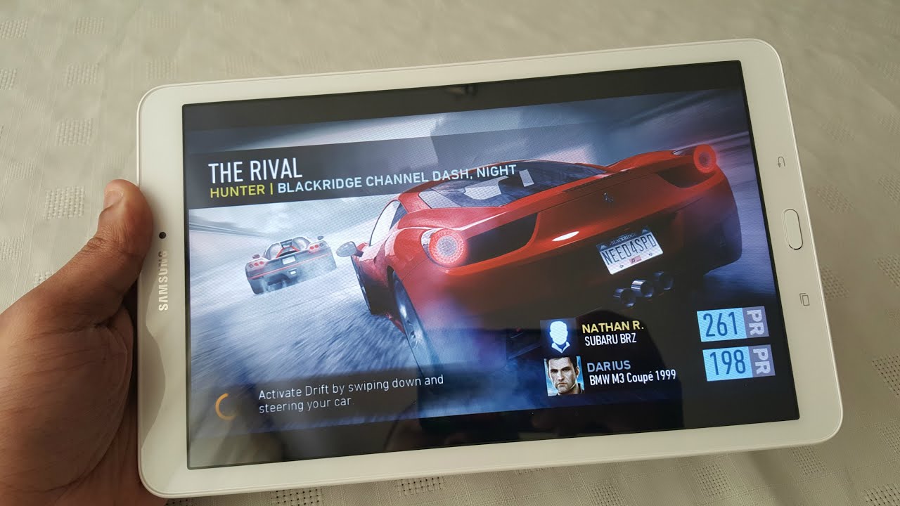 Samsung Galaxy Tab E 9.6 Need For Speed No Limits
