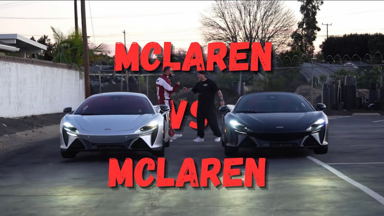 MCLAREN VS MCLAREN 