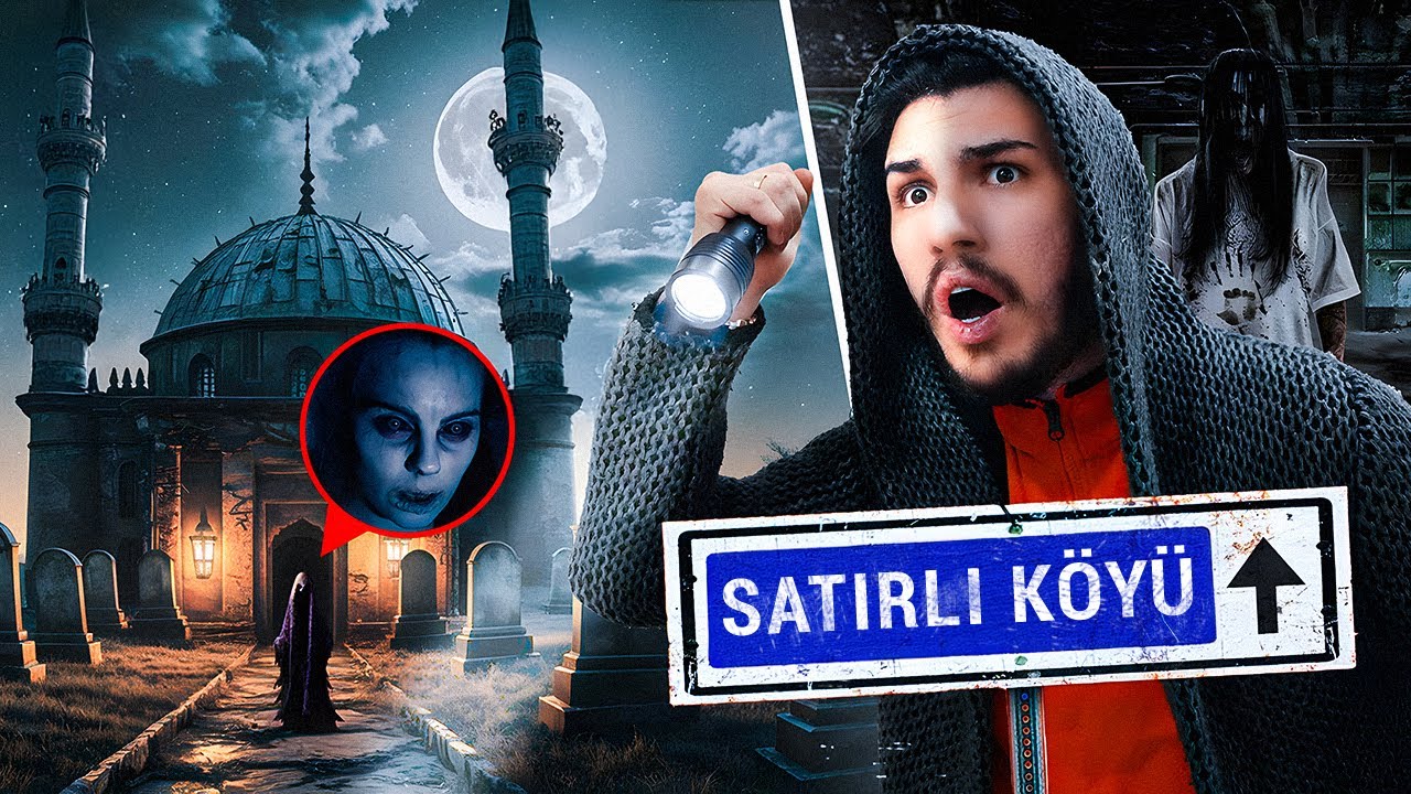 TERKEDİLMİŞ CİNLİ KÖY VE CAMİDE BİR GECE | SATIRLI KÖYÜ