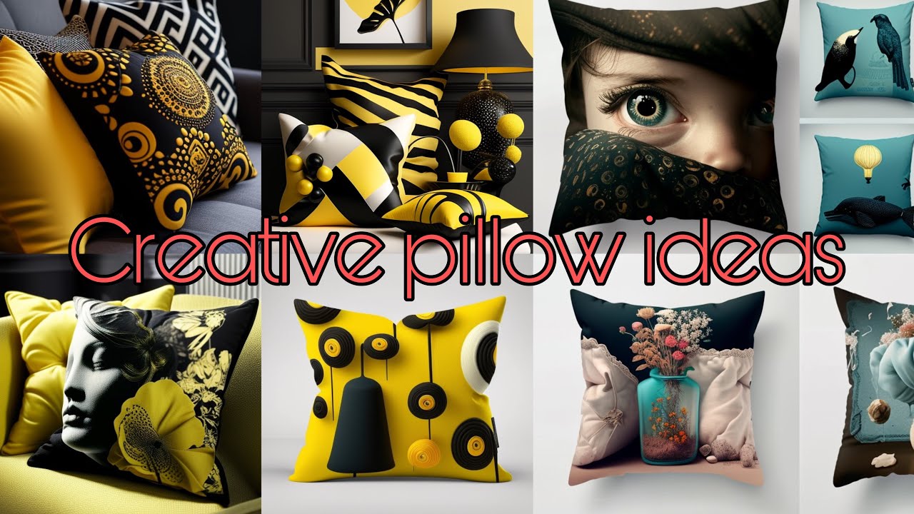 Creative pillow ideas,Decor ideas 2023,Home decor ideas