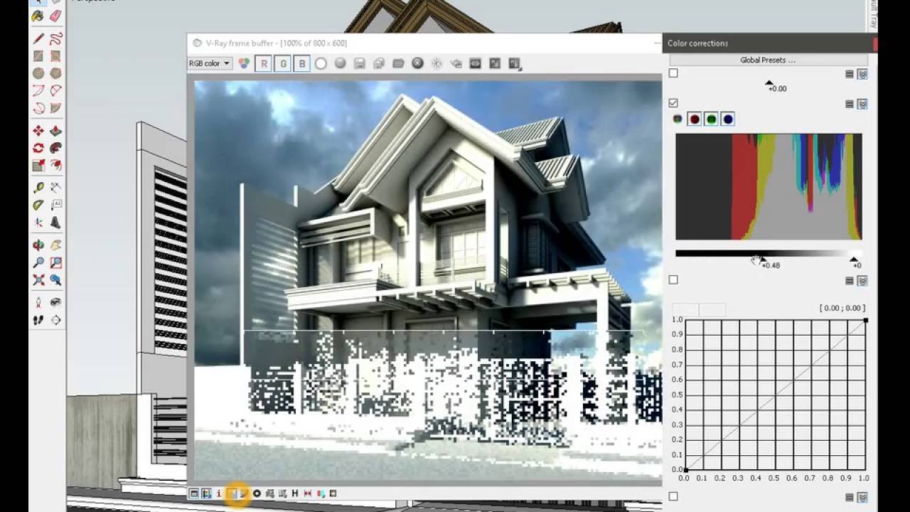 Sketchup Vray 2.0 Sun Settings