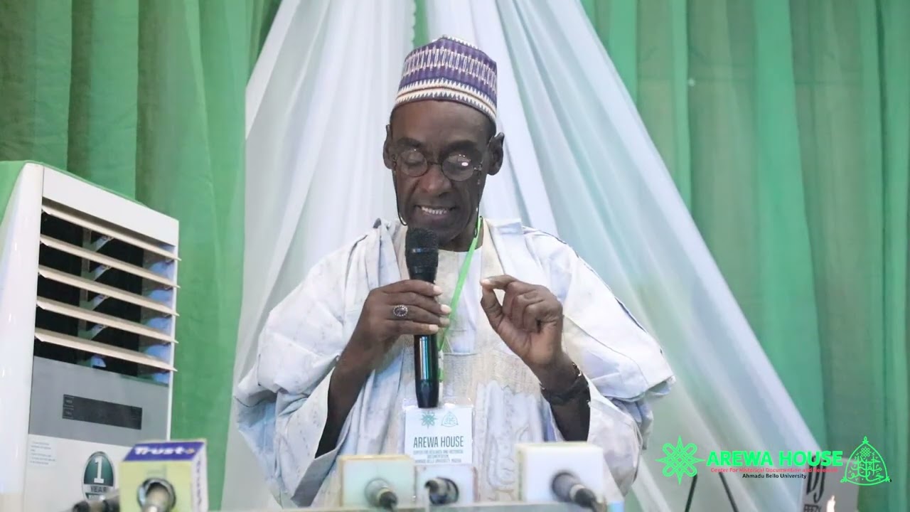 Presentation 6 Prof. Dalhatu Muhammad Jumare, Ahmadu Bello University