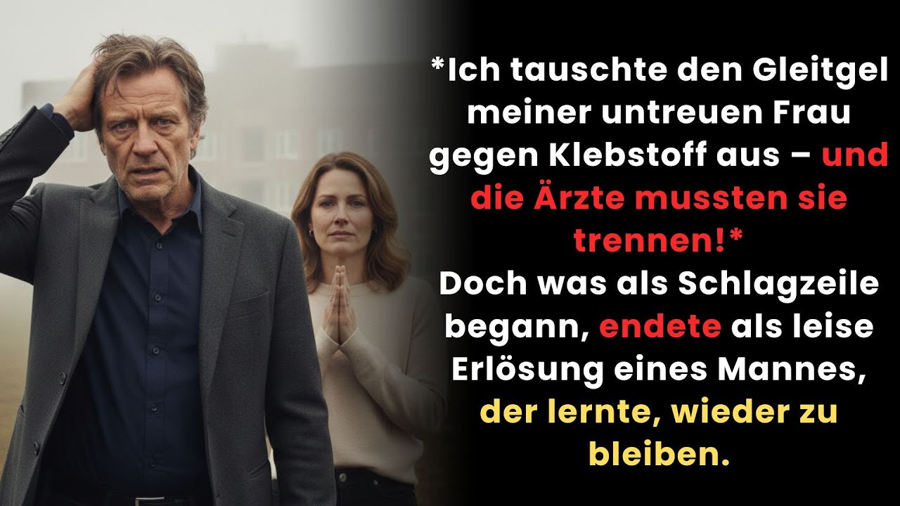 Das ist Ich tauschte den Gleitgel meiner untreuen Frau gegen Klebstoff aus und die Ärzte mussten sie