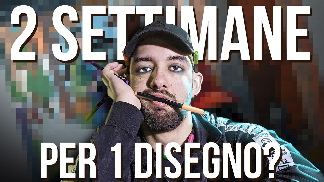 Ci ho messo 2 SETTIMANE per fare un DISEGNO DA STAMPARE