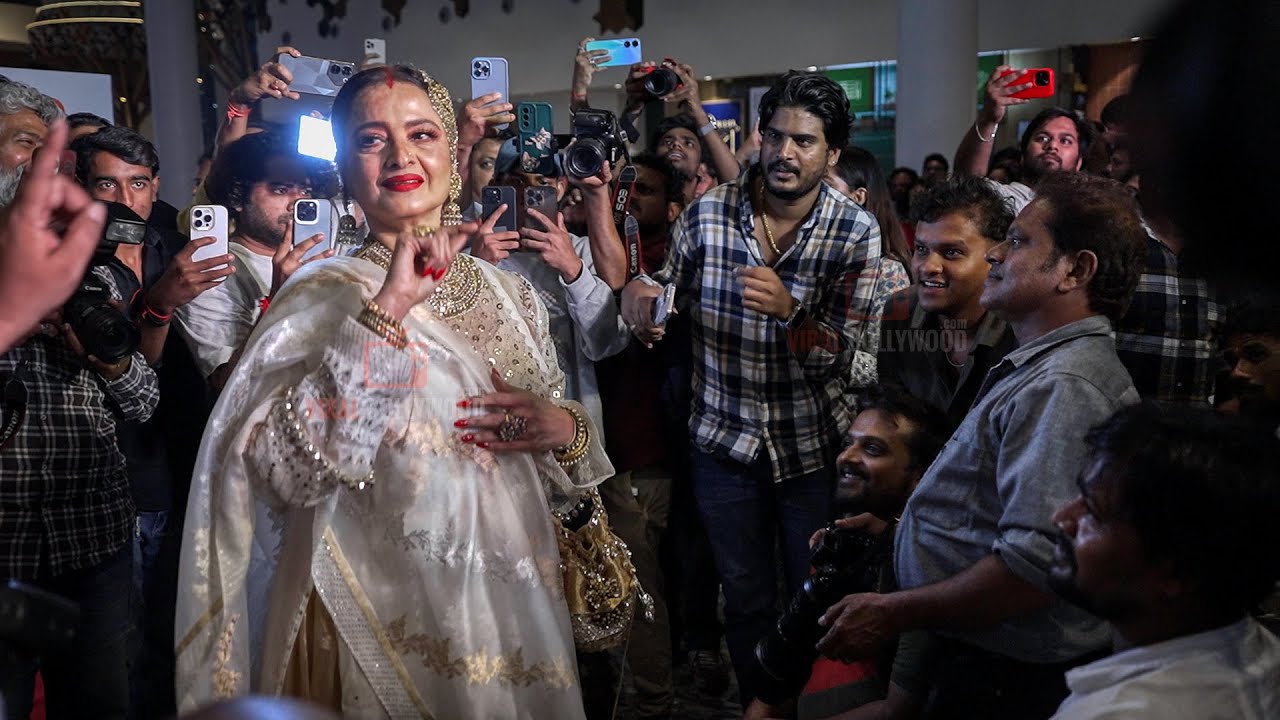 Rekha ji Recreate Umrao Jaan Look after 44yrs Looking Beautiful at Umrao Jaan Re-Release in 2025