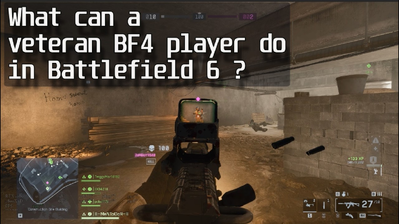 What can a veteran BF4 player do in BATTLEFIELD 6? MeNToOoR Highlights #3