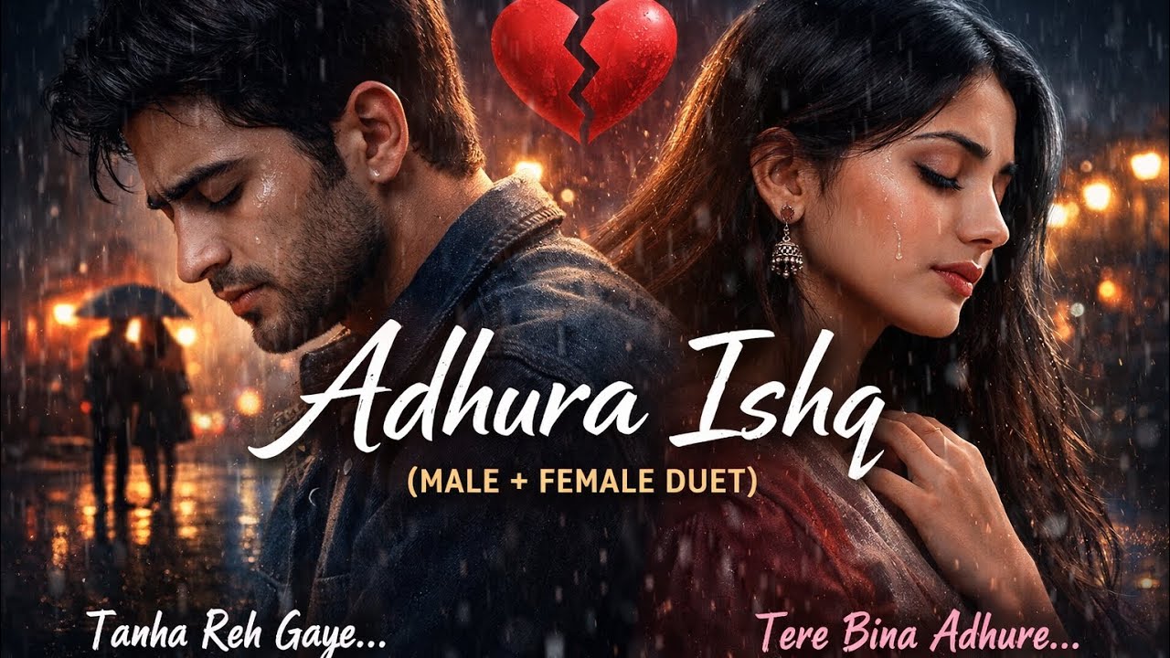 Dil Tha Mera Naam Tha Tera : Adhura Ishq – Very Sad Heart Touching 💔 | Male & Female Lo-fi Mashup 