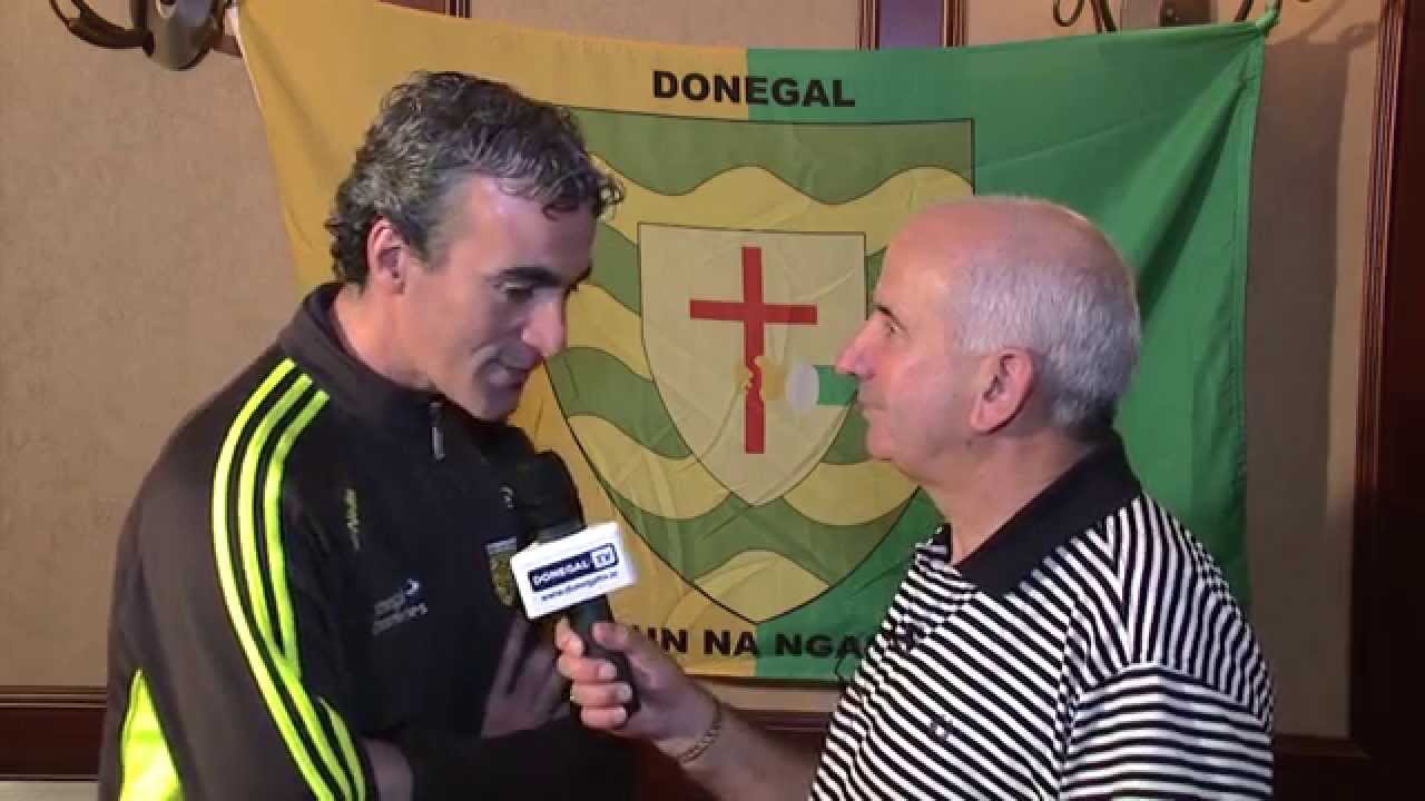Interview with Jim McGuinness about All Ireland Semi Final