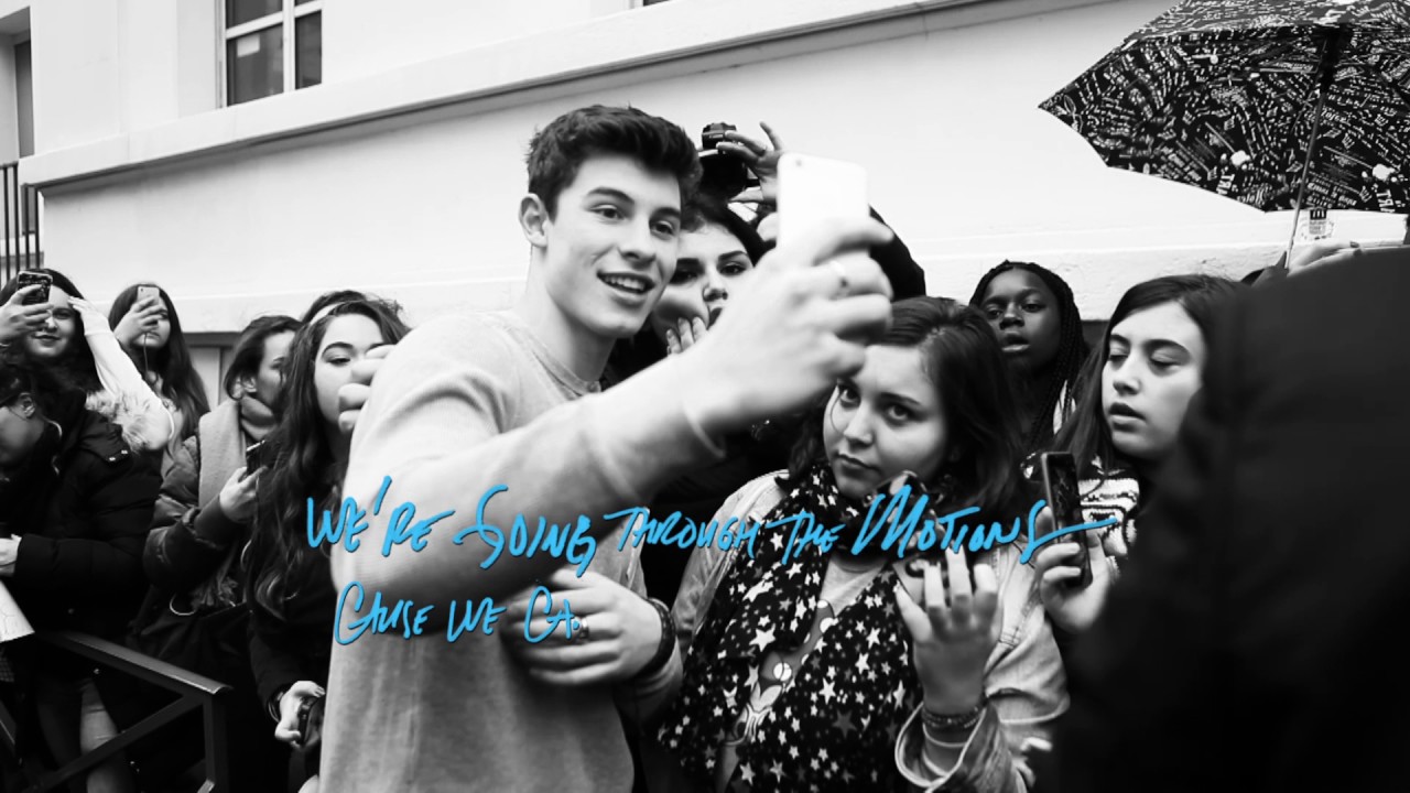Shawn Mendes - Three Empty Words (Paper Mate InkJoy Live Lyric Video)