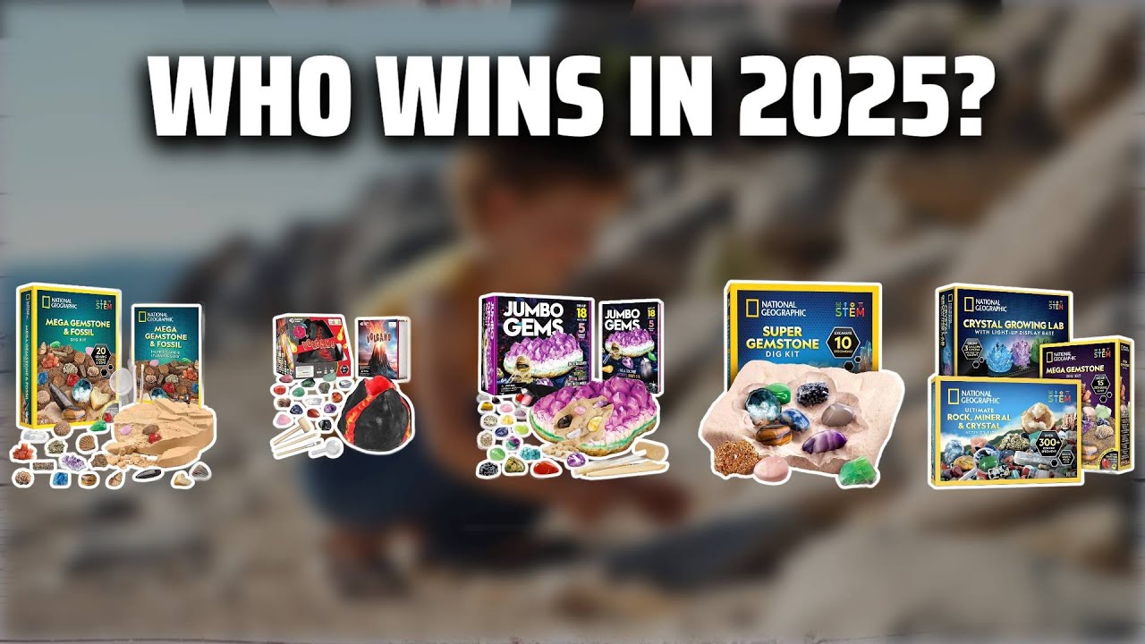 The Top 5 Best Gemstone Dig Kit in 2025 - Must Watch Before Buying!