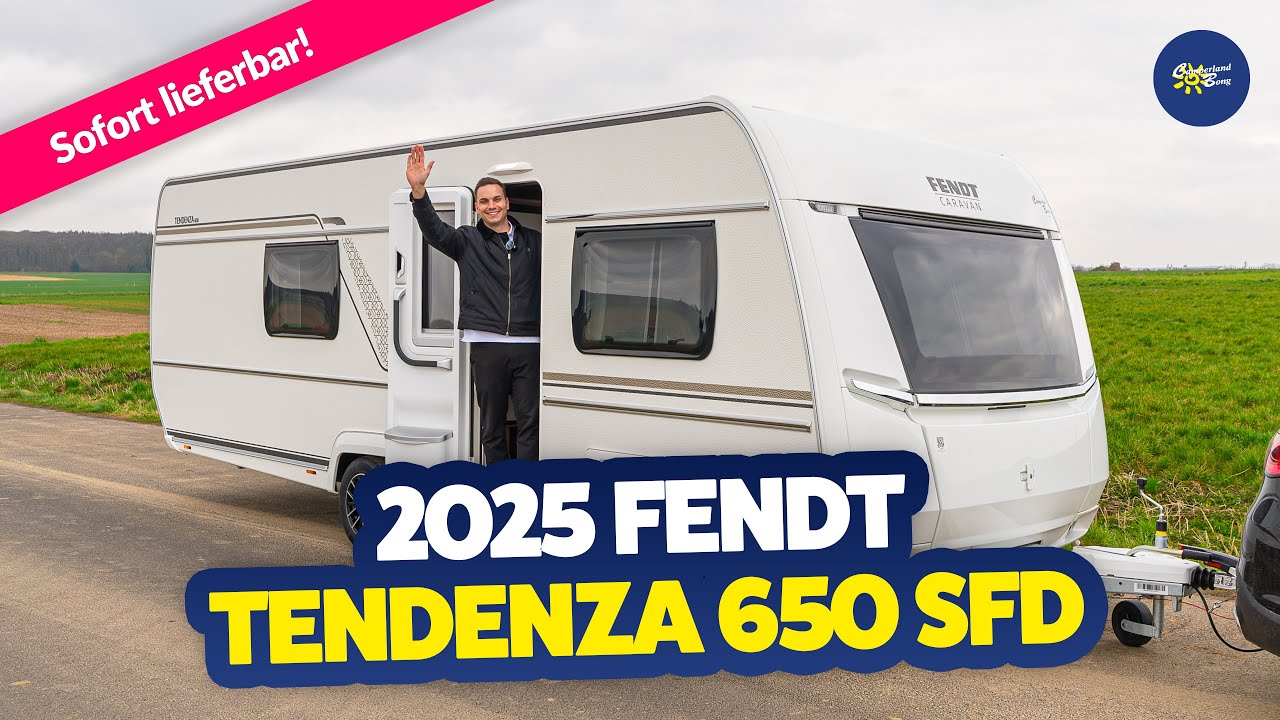 COOL!😍 2025 Fendt Tendenza 650 SFD | Caravan | Test & Kaufberatung - Camperland Bong