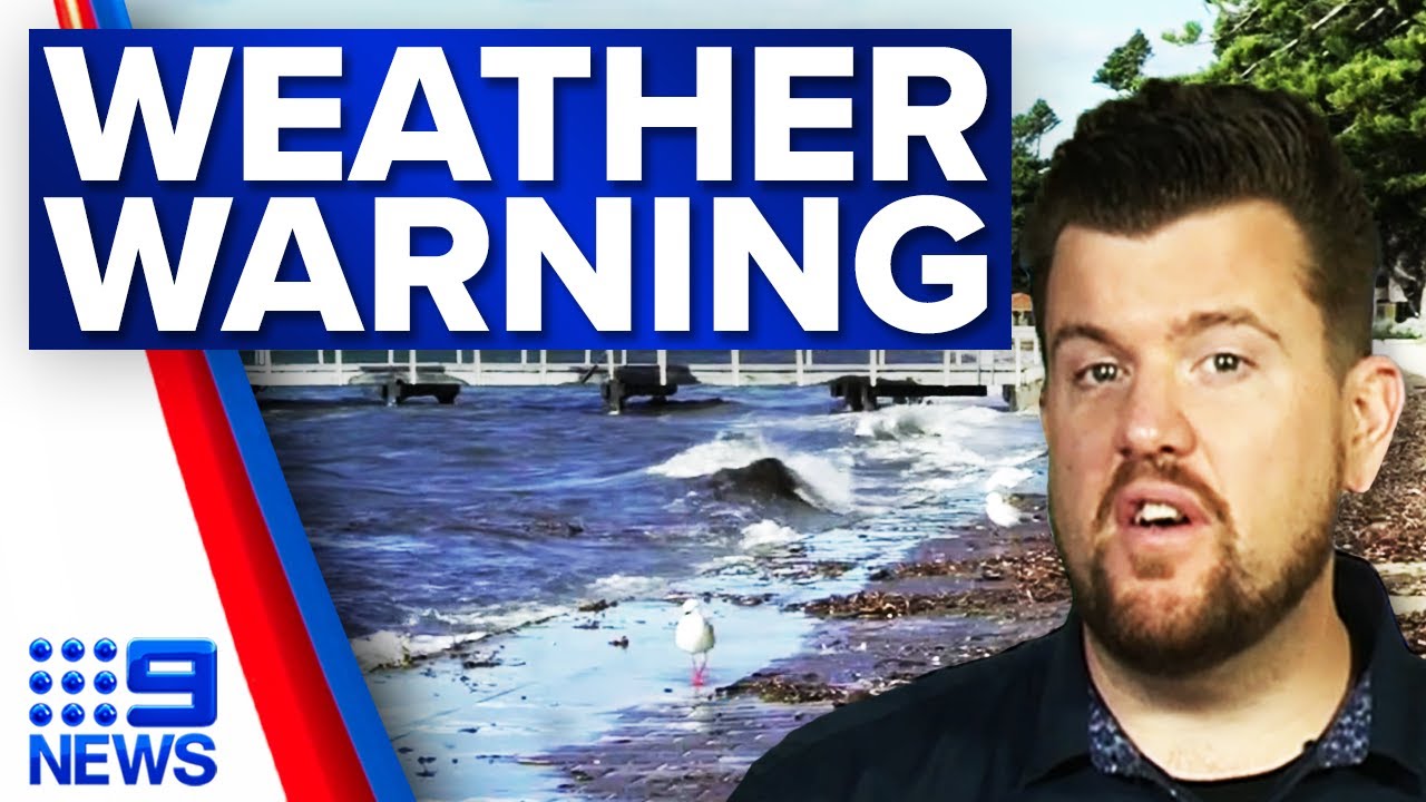 Damaging winds and thunderstorms batter South Australia and Victoria | 9 News Australia