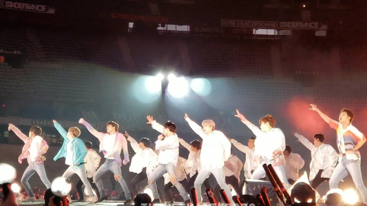 190607 Idol Remix @ BTS 방탄소년단 Speak Yourself Tour Stade de France Paris Live Concert Fancam