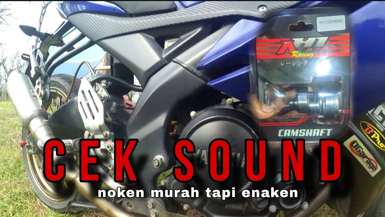 Suara padet, noken as AH1 racing MX KING, VIXION,R15