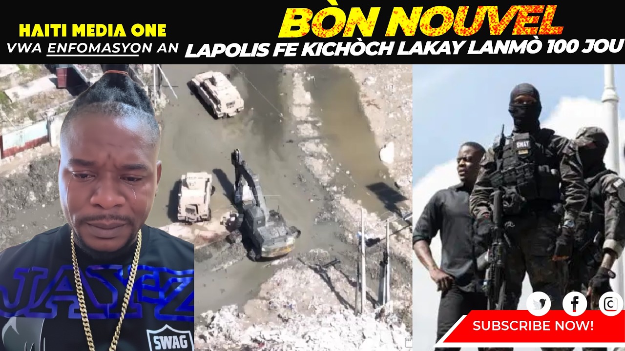 Bòn Nouvel! Lapolis Met Lanmo Sanjou Sou Yon Pye, Gwo Operasyon Anndan Kwadèboukè