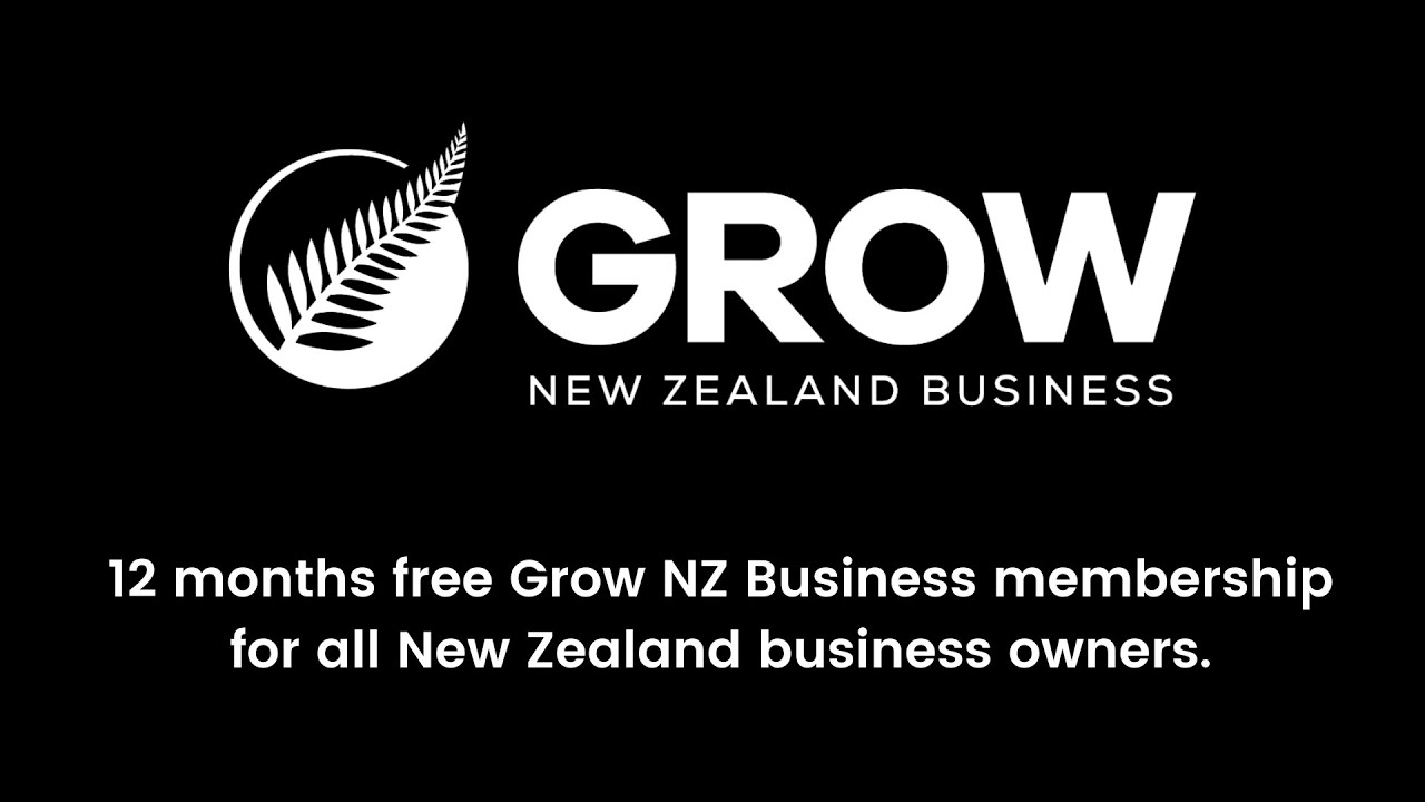 For All New Zealand Business Owners- 12 Months Free Grow NZ Business Membership.