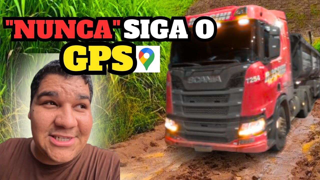 Segui o GPS e fiquei perdido🚨QUASE FIQUEI GARRADO NO ATOLEIRO🚨