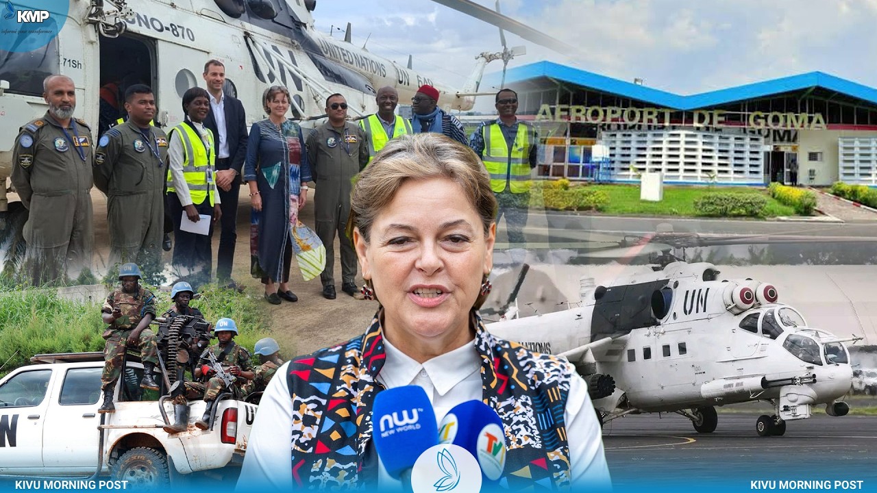 RDC-M23: MONUSCO YATUA KATIKA UWANJA WA NDEGE WA GOMA, MAJESHI WATANGAZWA KUTUMWA UVIRA