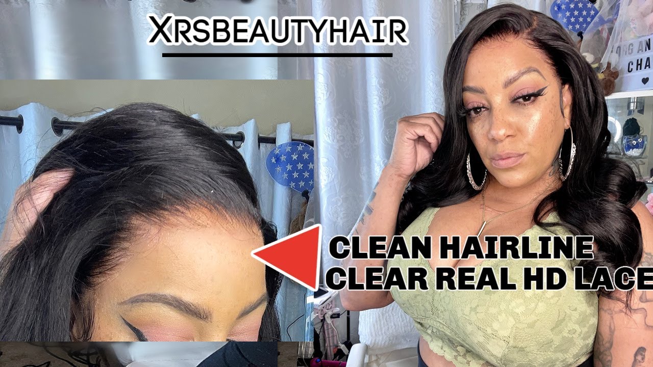 😱 HAIRLINE ⚠️ UNDETECTABLE for REAL | INVISIBLE NEW CLEAR LACE & CLEAN HAIRLINE ft XrsBeautyHair
