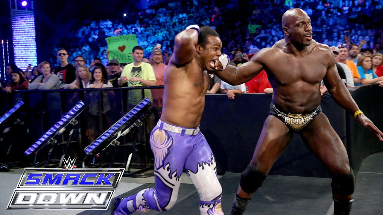Prime Time Players против Big E и Ксавье Вудса: SmackDown – 13 августа 2015 г.