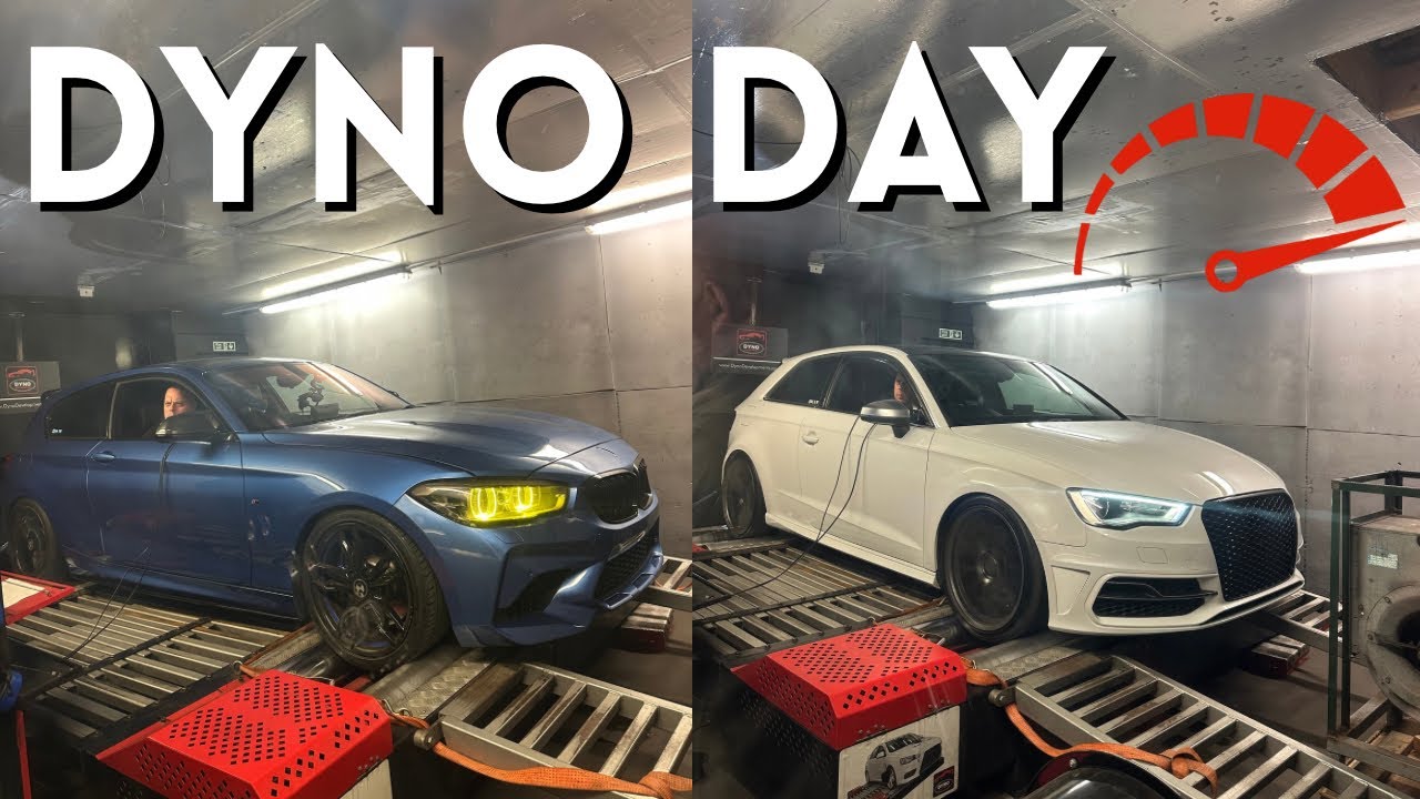 MHD STAGE 2+ BMW M140i and AUDI S3 8V DYNO DAY 