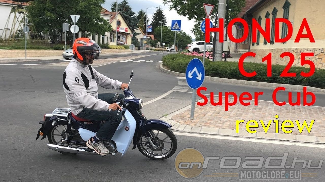 Обзор Honda C125 SUPER CUB — Onroad.bike