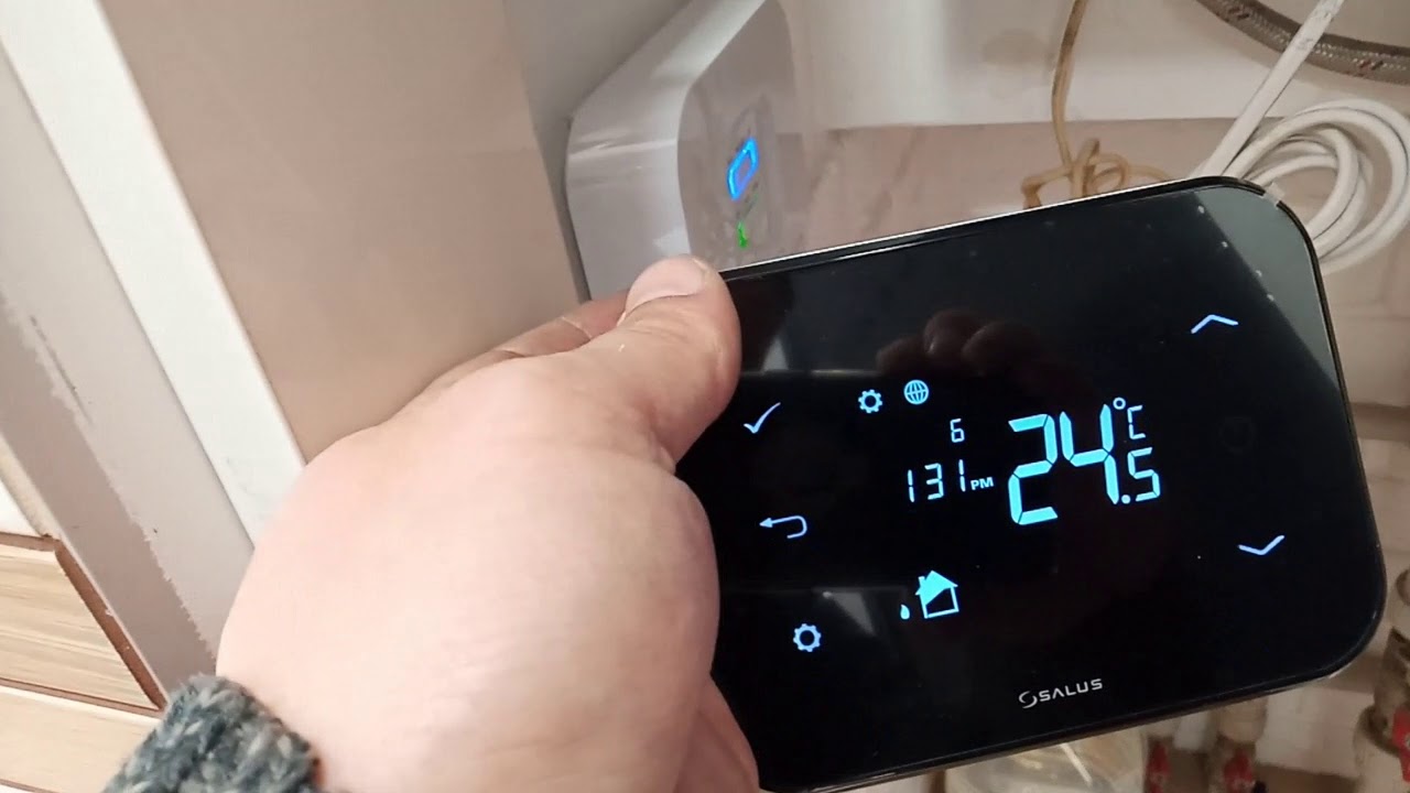 Управление газовым котлом через интернет, подключение програматора Salus IT500