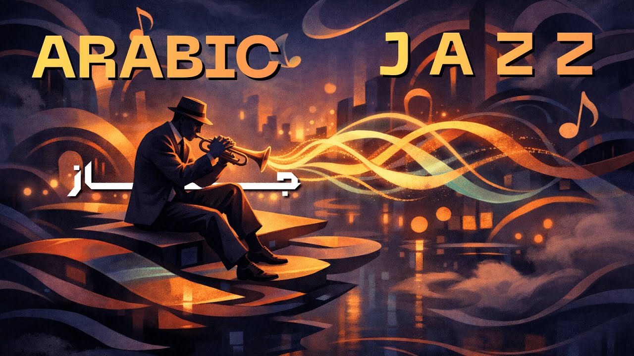 Arabic Jazz Skyline – Neon Streets & Soulful Improvisation