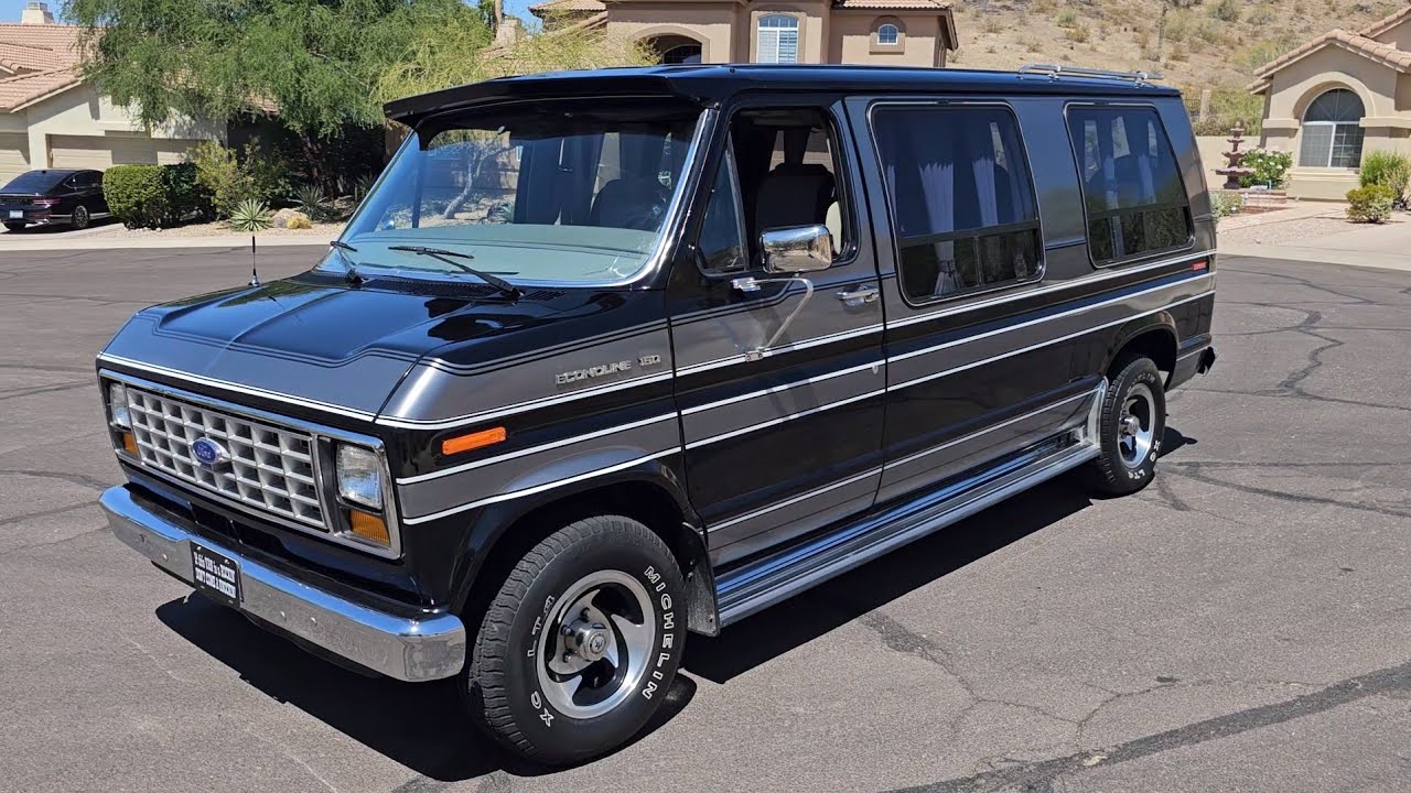 Prestine and Original 1987 Ford Econoline Conversion Van